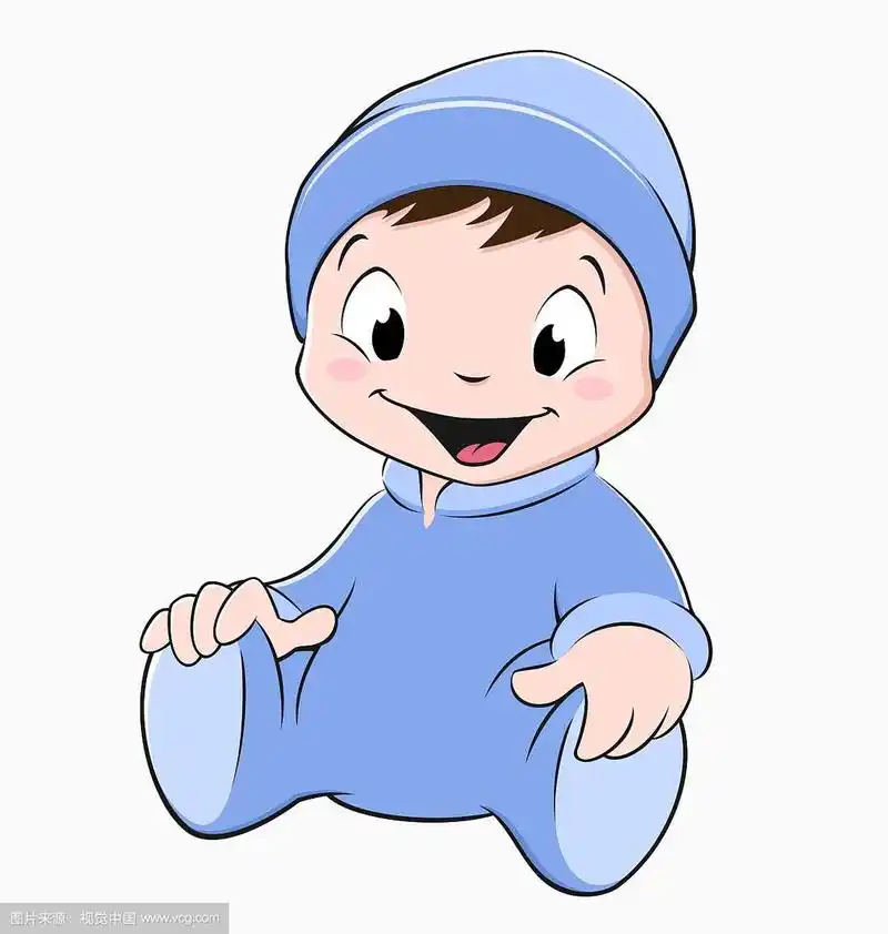 卡通婴儿
