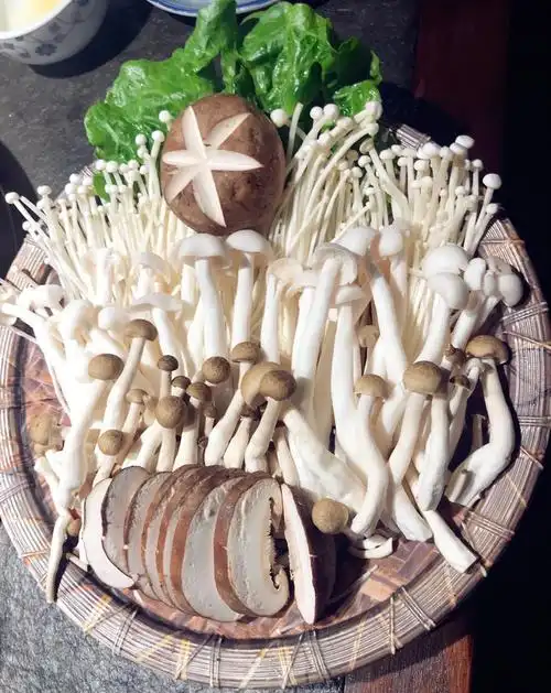 蔬菜拼盘 :白菜,茼蒿,生菜,菠菜,两份拼盘摆盘都蛮好看的.