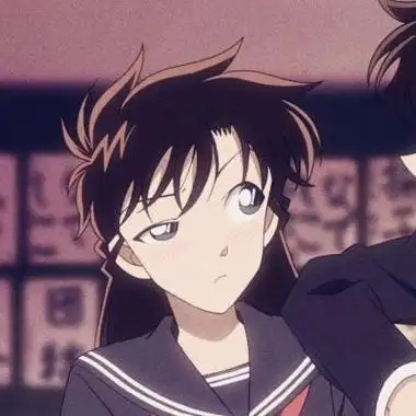 情头名侦探柯南情侣头像