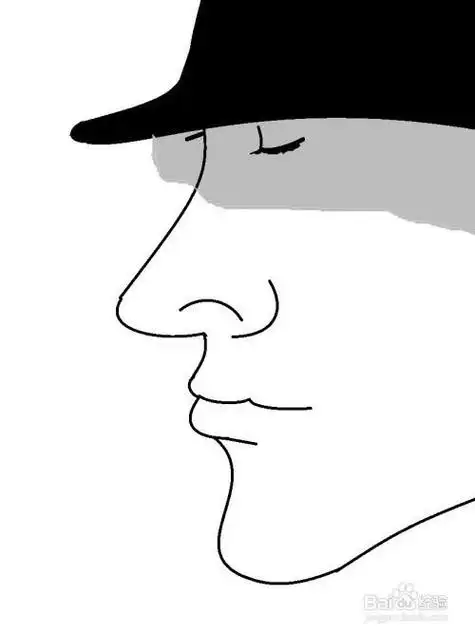 简笔画男生人物侧脸(画人物冷酷男生侧脸简笔画) -【爱个性】