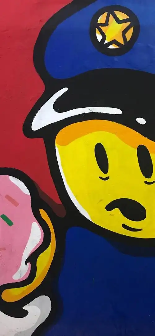 创意街头涂鸦手机壁纸