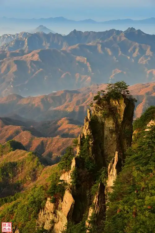 老君山伏牛山最高的山河南省最美的山