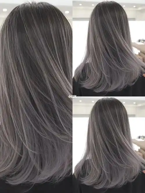 女孩子,时髦,高级,有质感～夏季发色推荐巴黎画染原地美爆的灰色系!