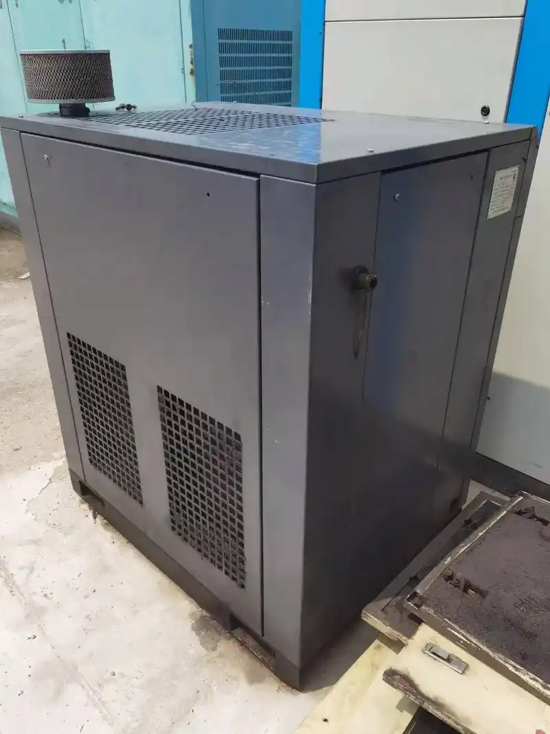 螺杆空压机 #压缩机 #螺杆机 15kw二手工频机 280 - 抖音