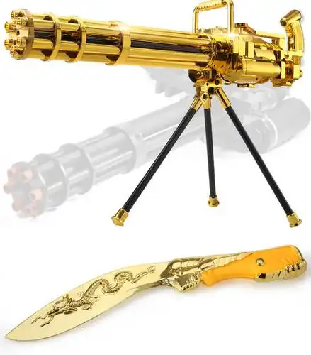 能发射子弹的加特林折纸枪 手工折纸大全-蒲城教育文学网