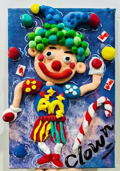 少儿美术##超轻粘土