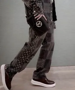 lv男士牛仔裤