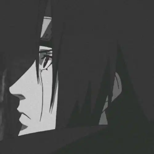 宇智波鼬头像万事都要全力以赴,包括开心#二次元新鲜事##动漫#(侵删)