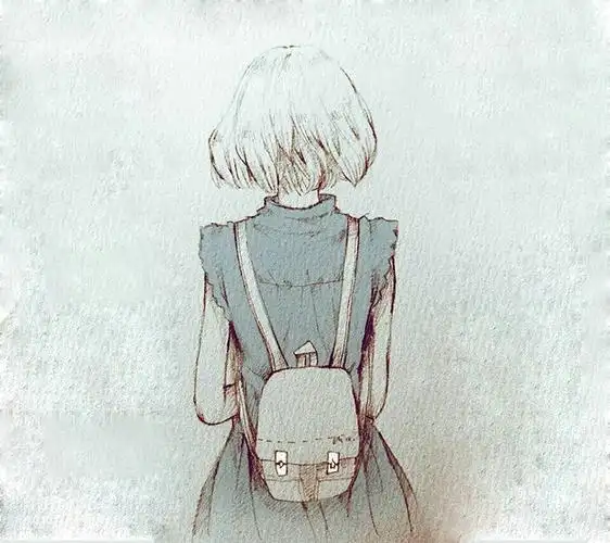 动漫,背影,头像