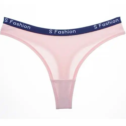 运动内裤女健身无痕提臀丁字裤紧身纯棉隐形欧美丁字舒适透气t裤