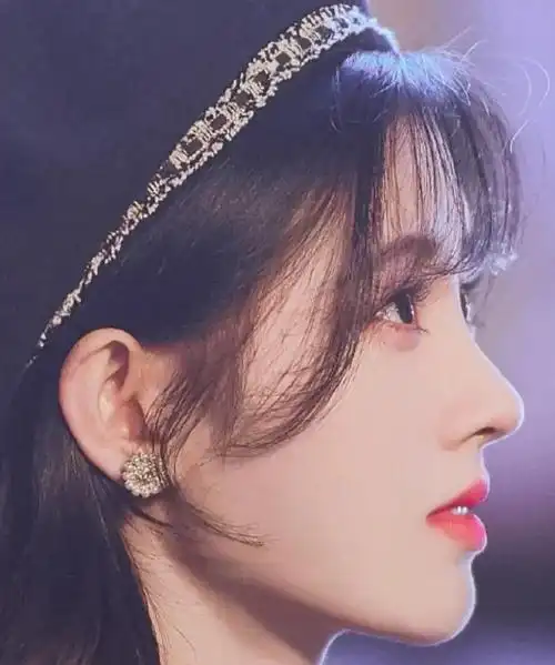 第一个鞠婧祎我们来看看女星的鼻子你要说五官那个最重要,我觉得都