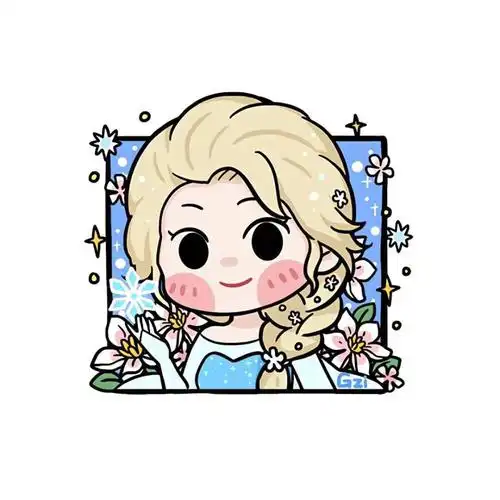 可爱迪士尼公主系列闺头