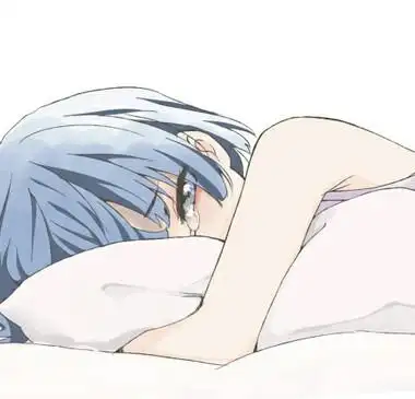 动漫女生头像. 哭.伤感