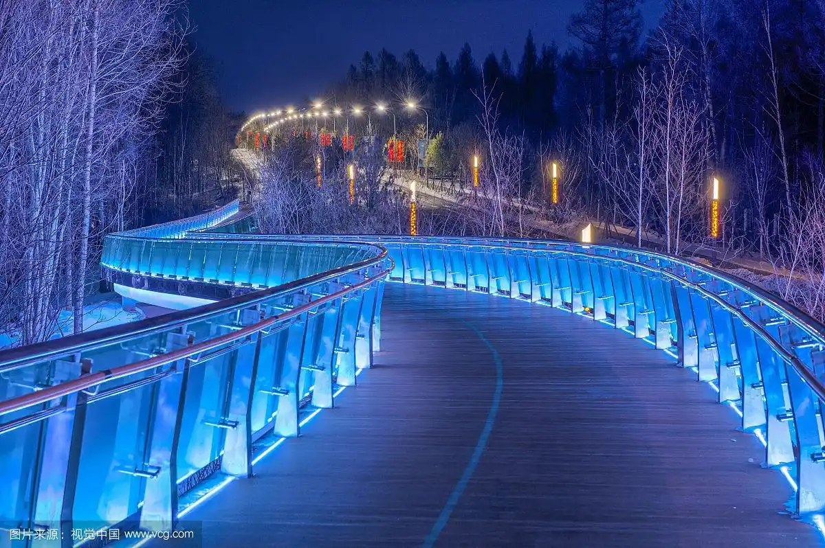 长白山景区管委会二道白河驻地风光