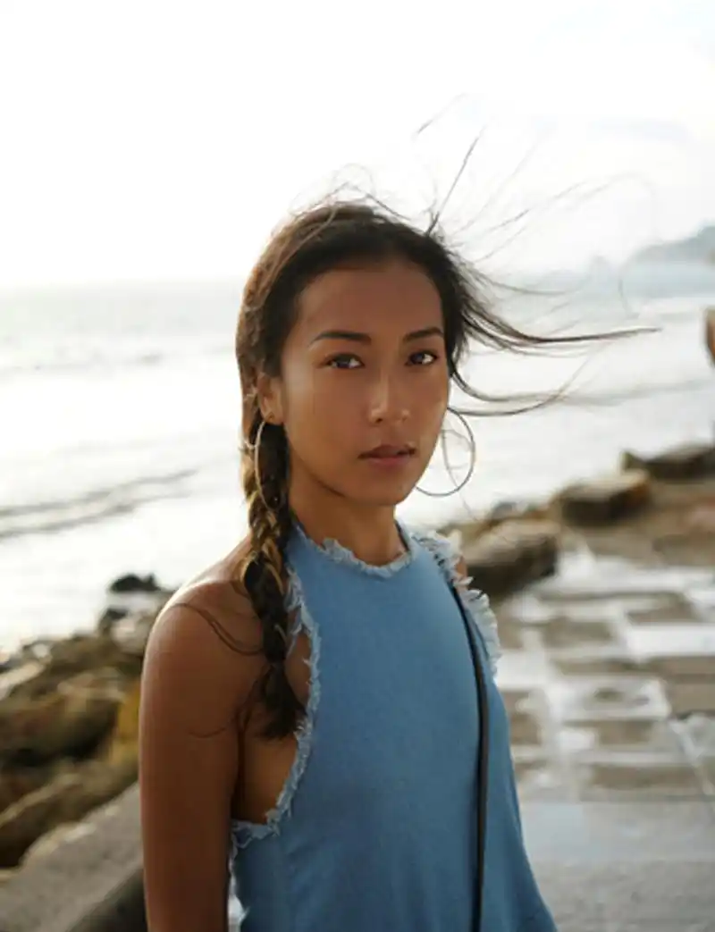 组图:吉克隽逸晒旅行美照 露背背带裙吸睛十足_高清图集_新浪网