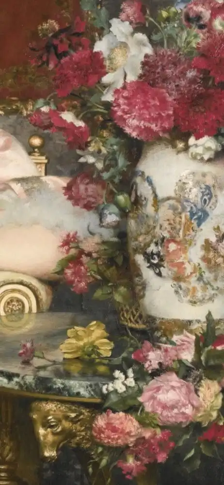 壁纸复古油画壁纸里的每一帧