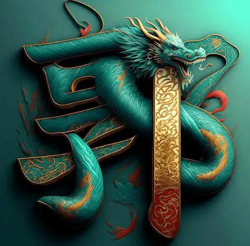 ai 龙元素,超美姓氏图,你微信头像高大上了_二手车_中国_汽车