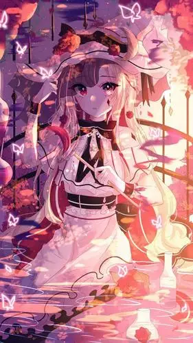 动漫图片不管烟波与风雨,载将离恨过江南