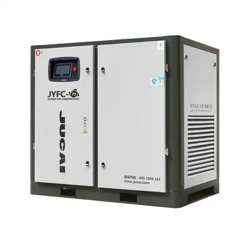 印刷合作机型:jy50ha永磁变频螺杆式空气压缩机该厂是我们的老客