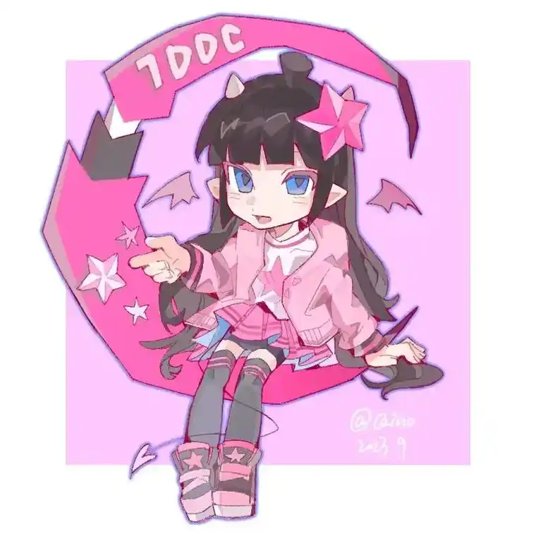 凯莉.我女神#画画 #二次元 #q版人物 #procreat - 抖音