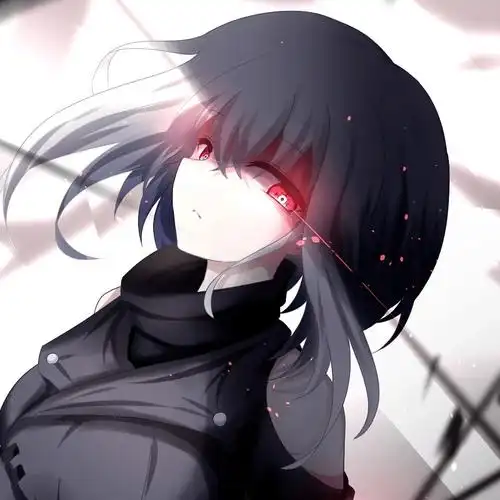 暗黑系女生动漫头像害怕吗