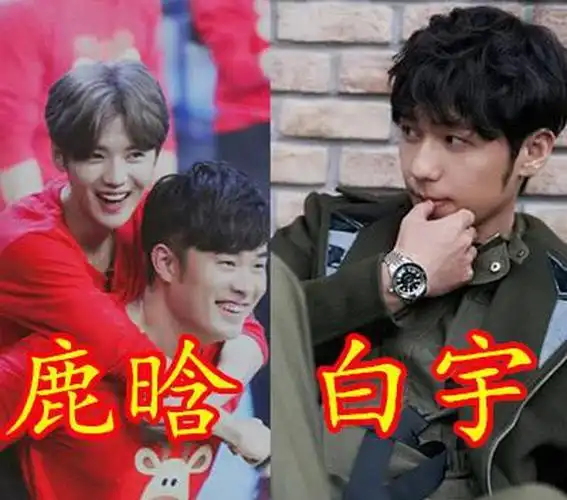 有种始料不及叫同岁鹿晗周震南还没啥看到任嘉伦有些意外
