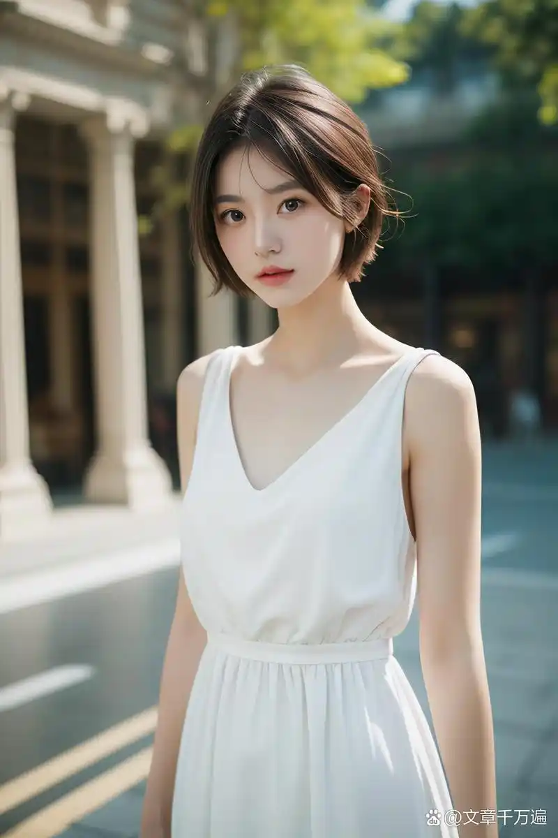 "阳光下的白衣女神95,这就是我眼中的她.