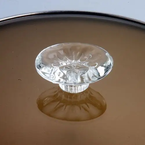 长期供应无气泡玻璃顶珠 带彩虹效果玻璃