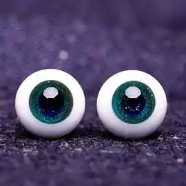 玻璃眼珠ds12  bjd玻璃眼珠 ob11娃娃眼珠 手工仿真眼睛眼珠子