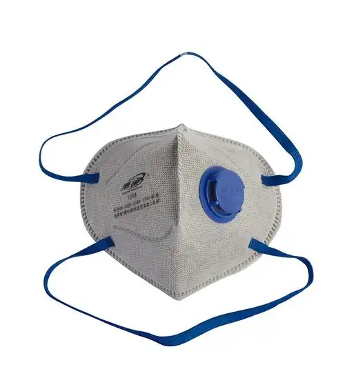 折叠式有机蒸气异味及颗粒物防护口罩(头戴式)