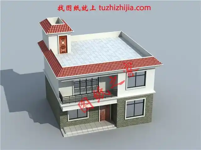 农村小型二层二间设计图经济实用农村建房佳选