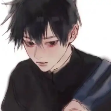 男生动漫头像冷酷帅气二次元略带伤感