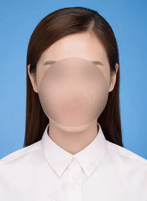 西装模板女生西装寸照模板西装证件照西服免抠psd模版下载