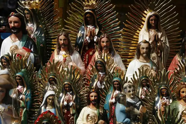 成年人,横图,墨西哥,节日,雕像,首都,文化,祈祷,健康,许愿,摄影,宗教