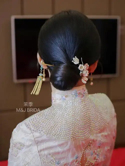 小凤仙小家碧玉的中式造型