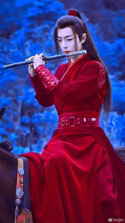 肖战 红衣古装 - 堆糖,美图壁纸兴趣社区