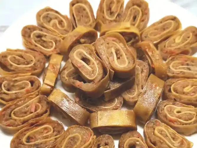 烤干豆腐卷78松下蒸烤箱