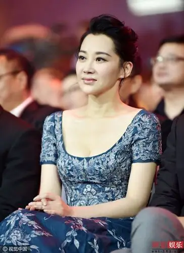 许晴亮相百花奖 俯身大露事业线