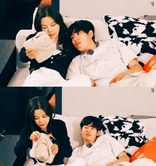 辛芷蕾胡先煦捏脸照##花儿与少年