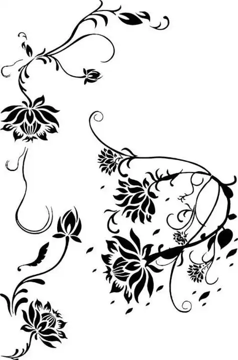 第1页花纹图案简笔画儿童画图片大全内容有简单黑板报花边图案