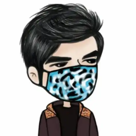 周杰伦q版口罩萌卡通头像明星