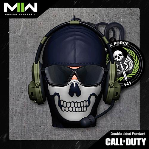 mw使命召唤cod19经典幽灵头像模型桌面摆件通用周边挂件