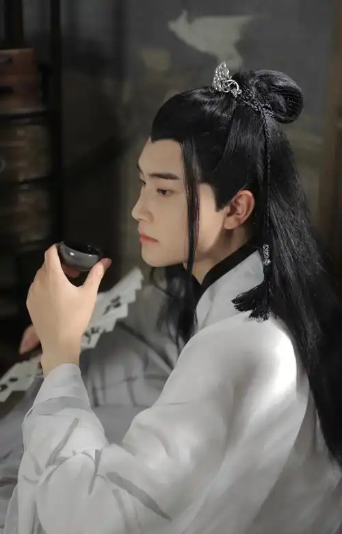 汉服写真每个男生也有一个古风武侠梦