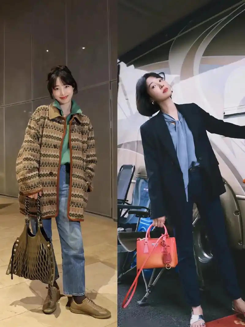 白百何穿日常穿搭3 - 抖音