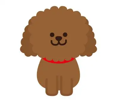 免费矢量剪贴画贵宾犬 |illustac