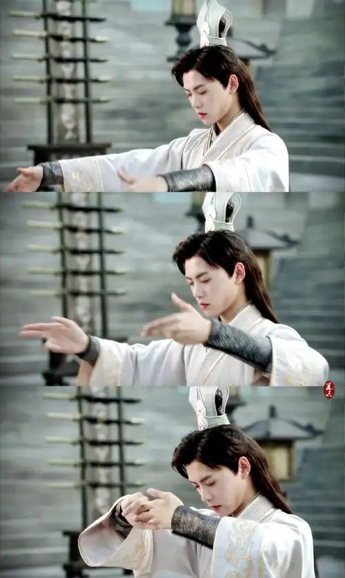 择天记 |@肖宇梁rainco饰 庄换羽今天补修一组小庄大师兄真好看调修10