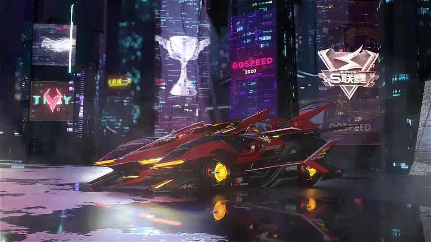 qq飞车手游联赛车s裁决者宣传视频