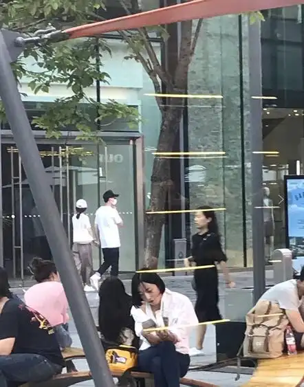 网友po出疑似冯绍峰赵丽颖牵手逛街的照片