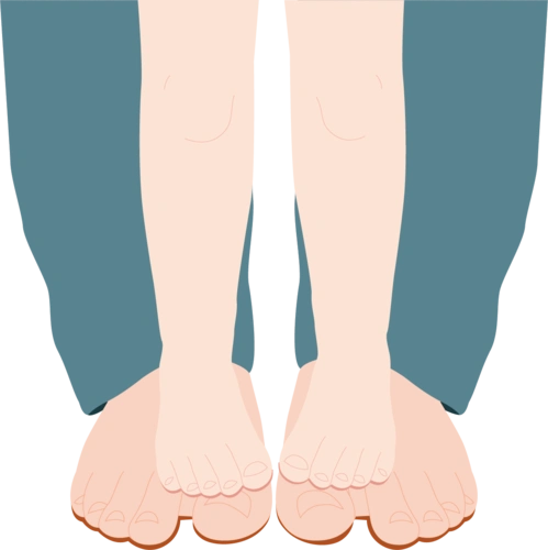 父亲节元素小脚踩大脚卡通手绘装饰元素