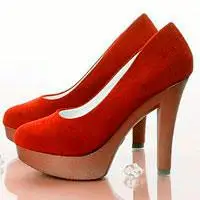 光鲜亮丽红色高跟鞋跟图片头像女人欲望的象征